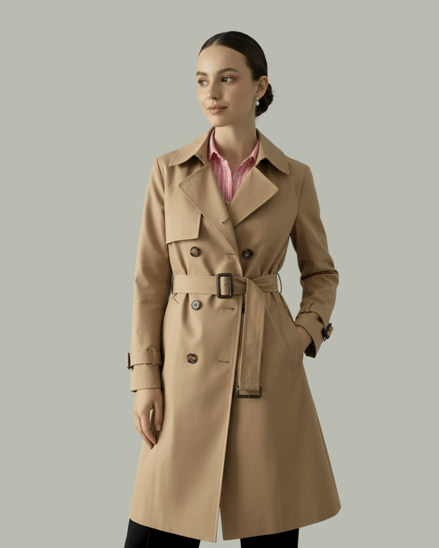 Trench coat atemporal