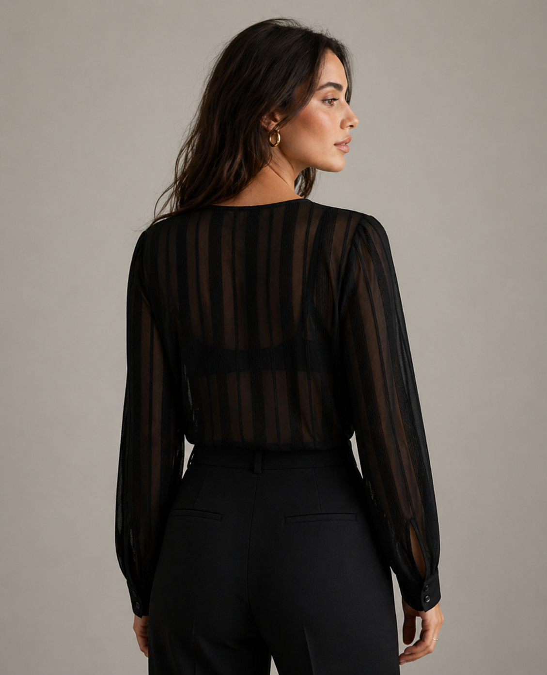 Blusa de gasa