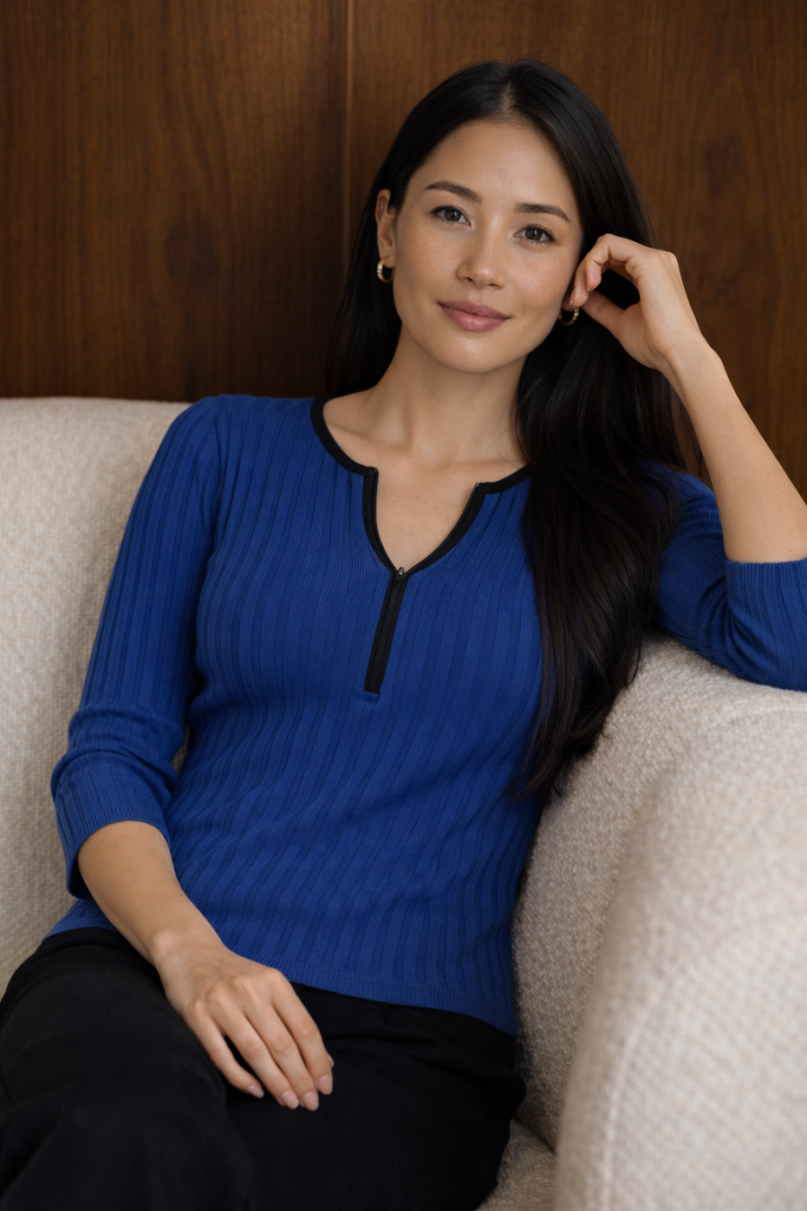 Jersey ajustado de canale