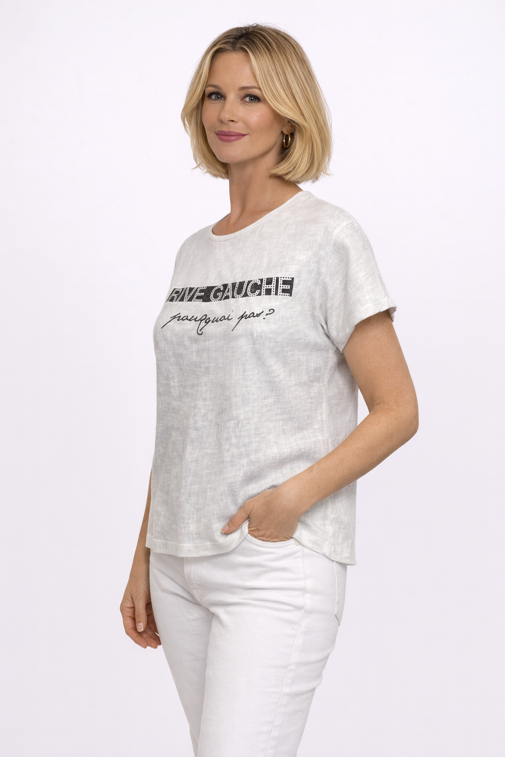 Camiseta Rive Gauche Lino