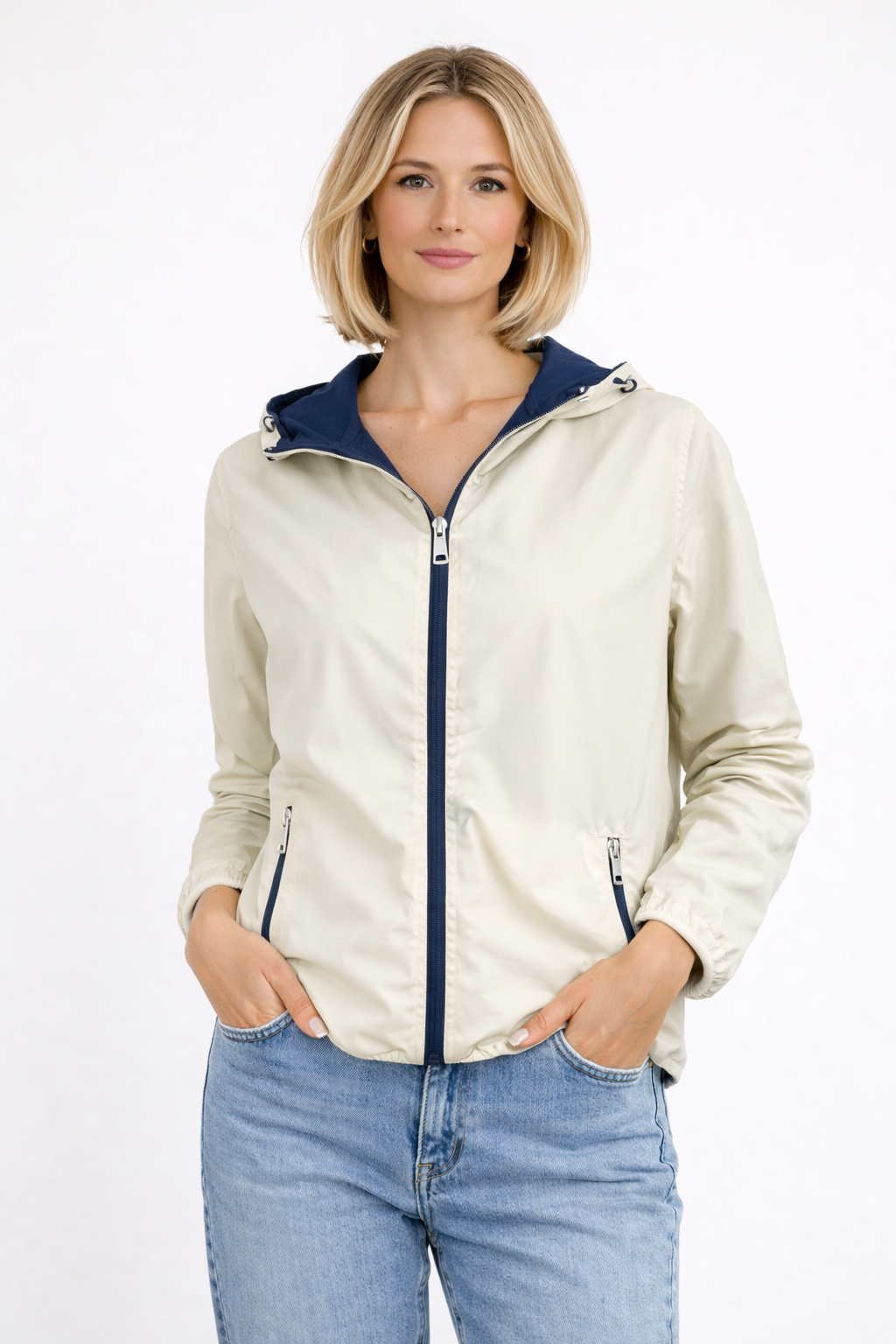Cortaviento Reversible Navy
