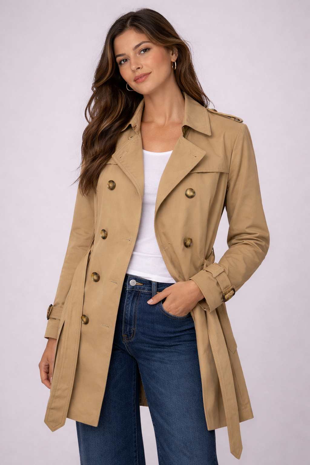 Trench Coat Timeless Chic