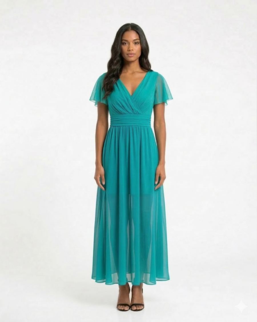 Vestido Tul Soft Flow